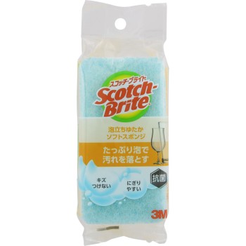 스카치브라이트 풍성한 거품 스폰지 블루 쓰리엠 재팬