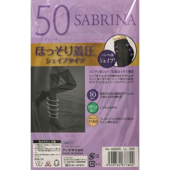 사브리나50데니르2족 세트쉐이프타이츠 L-LL블랙 군제