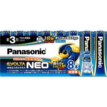 건전지 EVOLTA 네오 AA LR6NJ/8SW 파나소닉