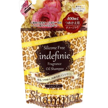 인디피니 프레그런스 오일 샴푸 리필 레이디 컨셔스 부케향 400ml 도우시샤