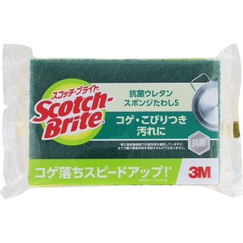 스카치브라이트 항균 우레탄 스폰지 수세미 S S-21KS 쓰리엠 재팬