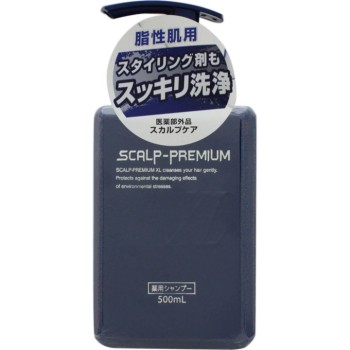 스칼프프리미엄 XL 약용샴푸 FOR OILY (지성 피부용) 500ml 도우시샤