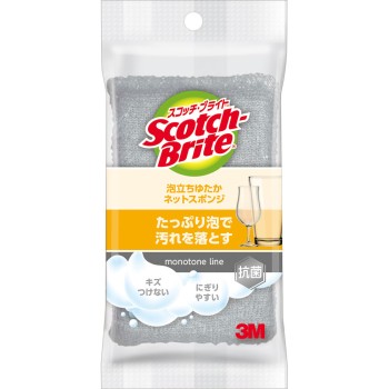 3M 거품 풍부한 스펀지 넷 그레이 쓰리엠재팬