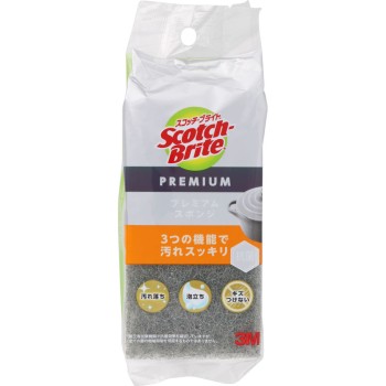 스카치 브라이트 프리미엄 스폰지 그레이 쓰리엠 재팬