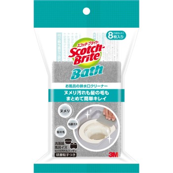 바스샤인 욕실 배수구 클리너 8매 쓰리엠재팬