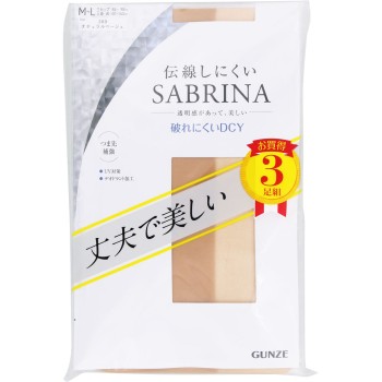 사브리나 든든 스타킹 3족세트 M-L 군제