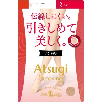 아츠기스타킹 당기는조이는 아름답게14hPa 2족 세트 LLLNUBE 아츠기