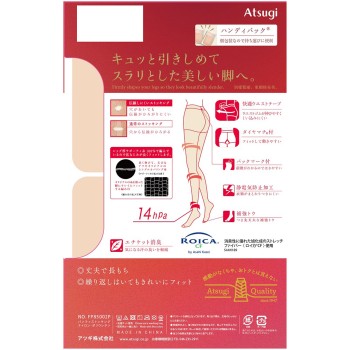 아츠기스타킹 당기는조이는 아름답게14hPa 2족 세트 LLLN 아츠기