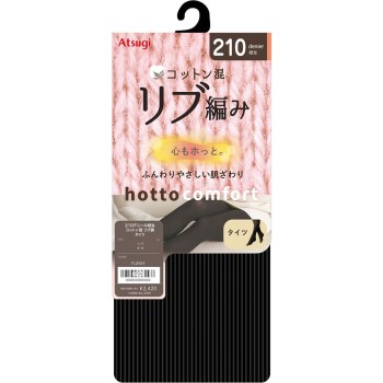 컴포트 210D 코튼혼방 립 조타이츠 ML 블랙 아츠기