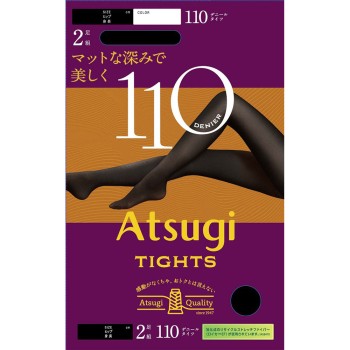 아츠기타이츠 110데니어 2족세트 ML 블랙 아츠기