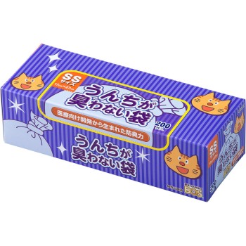 변 냄새 안 나는 봉투 BOS 고양이용 박스형 SS 200매 크리론 화성