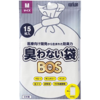 냄새안나는봉투BOS 흰색 M 15매 크리론화성