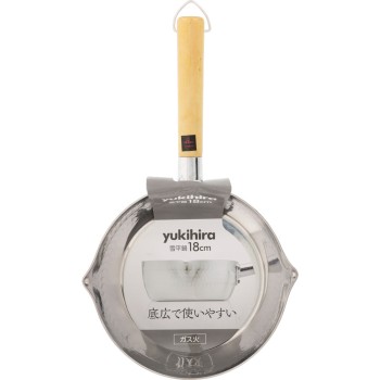 바닥이 넓어 사용하기 쉬운 경량 설평 냄비 18cm 스트릭스디자인