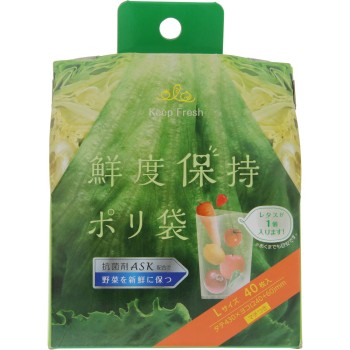 신선도 유지 폴리 백 L 40매