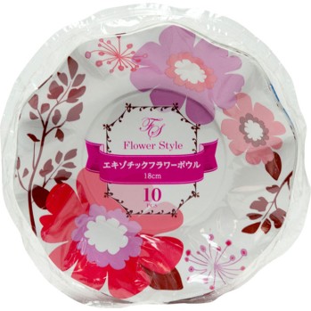 에키조 플라워 볼 18cm 10매