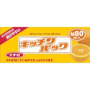 엠보스 키친 팩 M 80매 CS