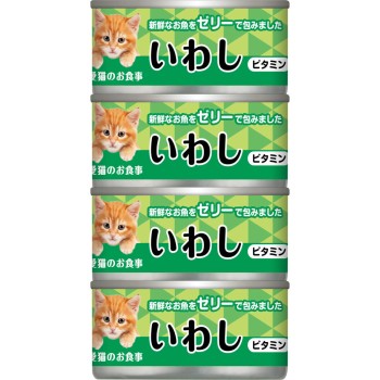 MK 사랑하는 고양이 밥 정어리 170g×4P 아이템