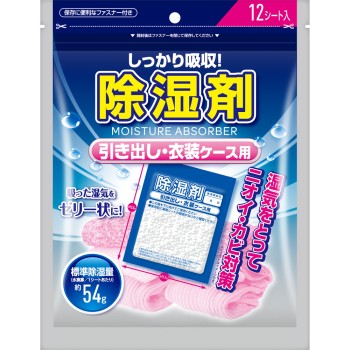 MK 제습제 서랍·의상 케이스용 12시트입 아이템