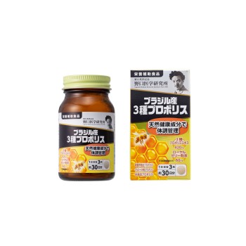 브라질산 3종 프로폴리스 90알 주식회사노구치의학연구소