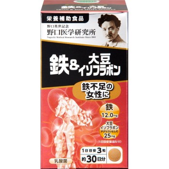 철분&대두 이소플라본 90정 주식회사 노구치의학연구소