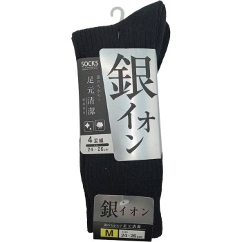 신사 양말 은이온 4족 조합 24-26cm