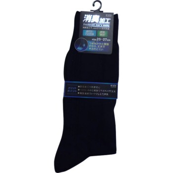 신사 양말 발끝 발뒤꿈치 강화 링크체크 25-27cm 그라토