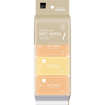 마츠키요 WET WIPES 논알코올 타입 8개입