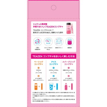 센쿠 TEAZEN 콤부차 피치 10본 센쿠