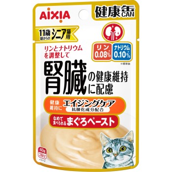 시니어 고양이용 건강 캔 파우치 에이징 케어 40g 아이시아
