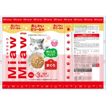 MiawMiaw 3P 참치 160g×3P 아이시아