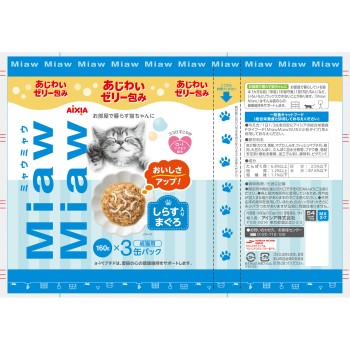 MiawMiaw 3P 실치 함유 참치 160g×3P 아이시아