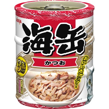 바다캔 미니 3P 가다랑어 180g 아이시아