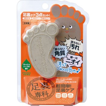 발바닥 전문 발바닥케어 3점 세트 프레쉬허브 향 70g 신제작소