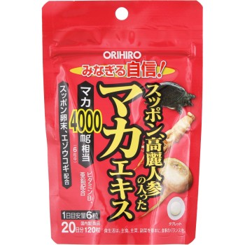 자라 고려인삼이 들어간 마카 엑기스 120정 오리히로