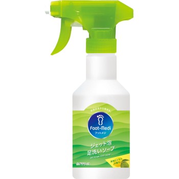 풋메지 제트 거품 발 세척 소프 상쾌시트러스 250ml 그라피코