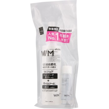 matsukiyo WM AAA 트리트먼트 클렌징 오일 미니 로션 세트 150ml+30ml