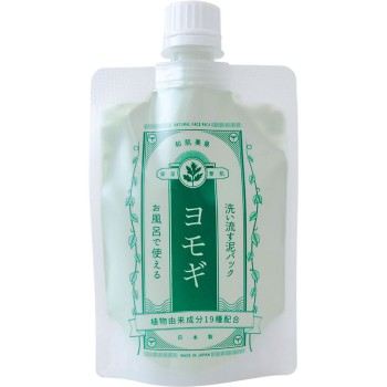 와키 미션 헹궈내는머드팩 쑥 180g 포에스