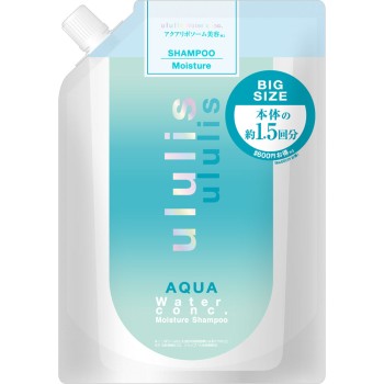 울리스 아쿠아 워터 콩크 모이스처 샴푸 리필 510ml H2O