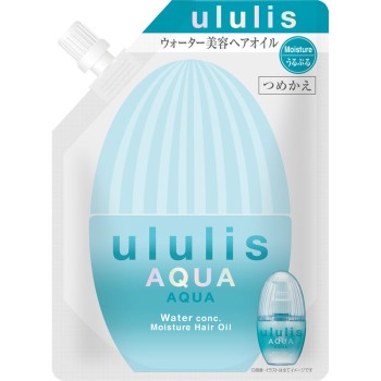 울리스 아쿠아 워터 콩크 모이스처 헤어 오일 리필 75ml H2O