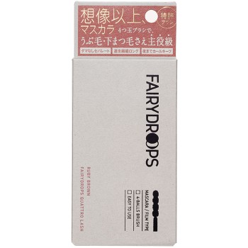 쿼트로래시 마스카라 RUBY BROWN 5.5g FD Cosmetics