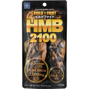 빌드파이트HMB2100 120정 웰니스라이프사이언스