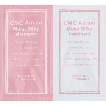 론도GINZA with 미라보테 CMC아미노 실키 샴푸&트리트먼트 트라이얼 10ml+10g 켄진