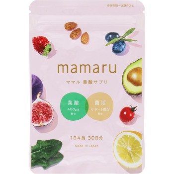 mamaru 엽산 보충제 120알 natural tech