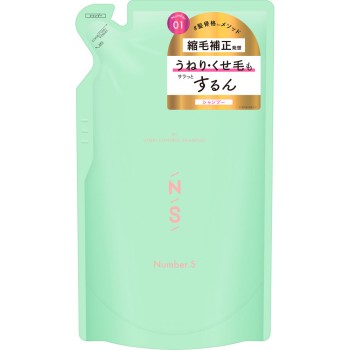 NUMBER.S 웨이브 컨트롤 샴푸 리필 400ml 칼라즈