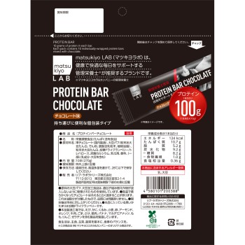 마츠키요 LAB 프로테인바 초콜릿 대용량 27g×10개