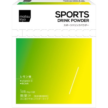 matsukiyo 스포츠 워터 파우더 비타민C 41g×5포