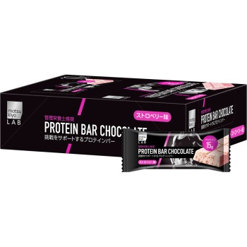 마츠키요 LAB 프로테인바 딸기볼 박스 36g×10개