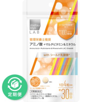 마츠키요 LAB 아미노산+멀티비타민&미네랄 with 쉴드 유산균 120알
