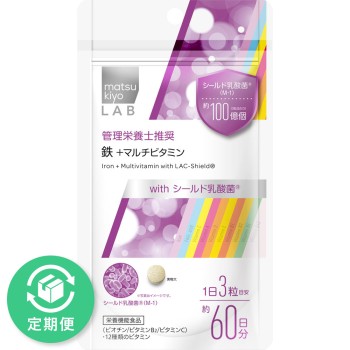 마츠키요 LAB 철+멀티비타민 with 쉴드 유산균 180알