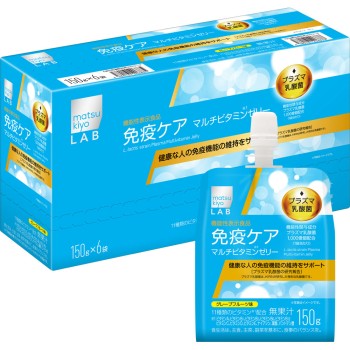 마츠키요 LAB 면역케어 플라즈마 유산균 비타민 젤리 150g×6